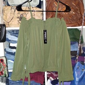 Papermoon Sage Green Blouse Medium